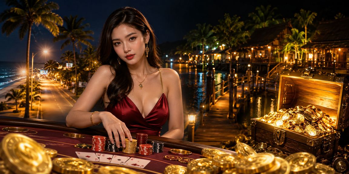 Không khí cá cược sôi nổi tại bờ biển Mũi Né với trò chơi Baccarat